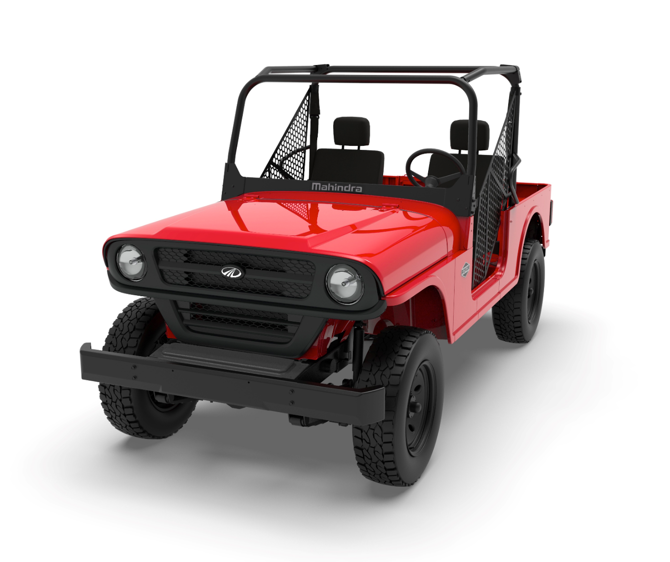 Base Model ROXOR in Mahindra Red Gloss.